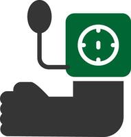Glyph Two Color Design vector