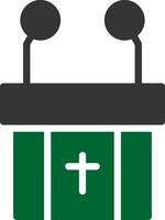 Pulpit Creative Icon Design vector