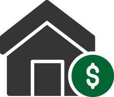 House Sale Creative Icon Design vector