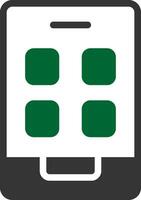Mobile App Creative Icon Design vector