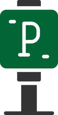 Parking Sign Creative Icon Design