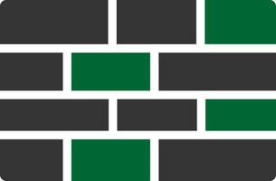 Brick Wall Creative Icon Design vector