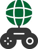 Global Gaming Creative Icon Design vector