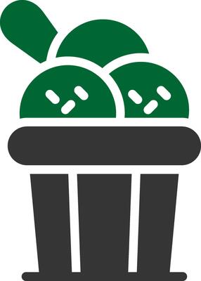 Ice Cream Creative Icon Design