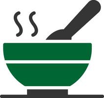 Hot Soup Creative Icon Design vector