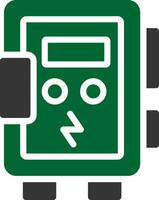 Fuse Box Creative Icon Design vector