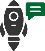 Rocket Creative Icon Design vector