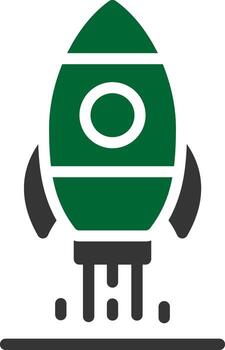 Rocket Creative Icon Design vector