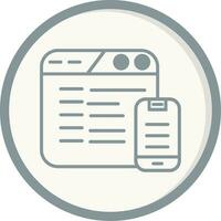 Responsive Vector Icon
