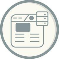 Web Hosting Vector Icon