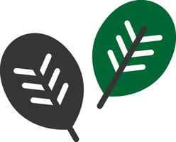 Leaf Creative Icon Design vector