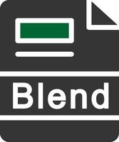 Blend Creative Icon Design vector