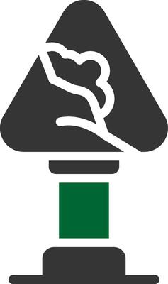 Avalanche Sign Creative Icon Design