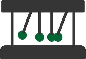 Newton Cradle Creative Icon Design vector