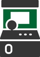 Glyph Two Color Design vector