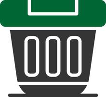 Dumpster Creative Icon Design vector