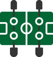 Glyph Two Color Design vector