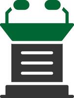 Lectern Creative Icon Design vector