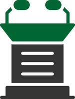 Lectern Creative Icon Design vector