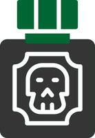 Poison Creative Icon Design vector