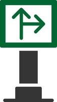 Traffic Sign Creative Icon Design vector