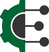 Digital Technology Creative Icon Design vector