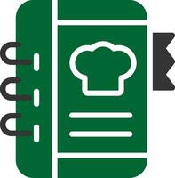 Recipe Book Creative Icon Design vector