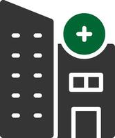 Hospital Property Creative Icon Design vector