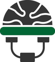 Helmet Creative Icon Design vector