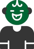 Baby Smile Creative Icon Design vector