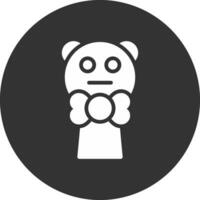 Glyph Two Color Design vector