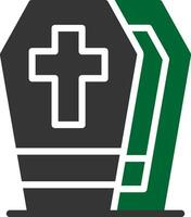 Coffin Creative Icon Design vector