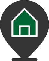 Property Location Creative Icon Design vector