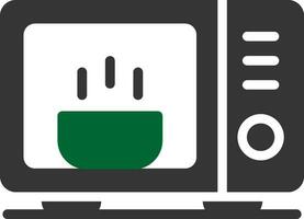 Microwave Creative Icon Design vector