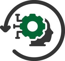 Reverse Engineering Creative Icon Design vector