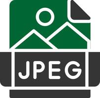 Jpeg Creative Icon Design vector