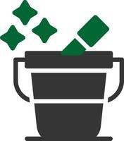 Bucket Creative Icon Design vector