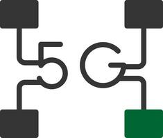 Network Creative Icon Design vector