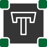 Font Editor Creative Icon Design vector