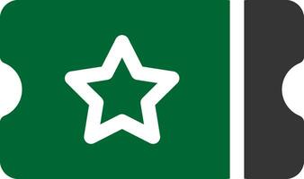 Glyph Two Color Design vector