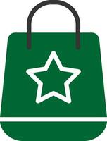 Shopping Bag Creative Icon Design vector