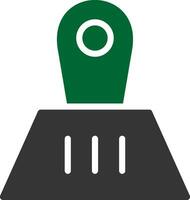 Garbage Picker Creative Icon Design vector
