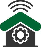 Home Automation Creative Icon Design vector