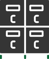 Locker Creative Icon Design vector