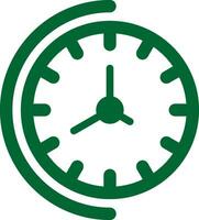 Timing Creative Icon Design vector