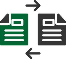 Files Exchange Creative Icon Design vector