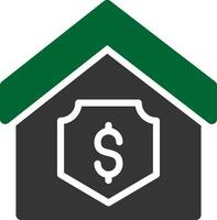 Home Insurance Creative Icon Design vector