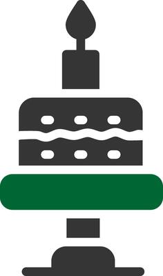 Birthday Cake Creative Icon Design