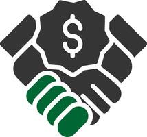 Acquisition Fee Creative Icon Design vector