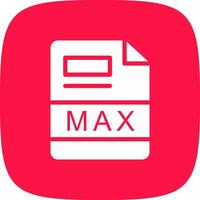 MAX Creative Icon Design vector